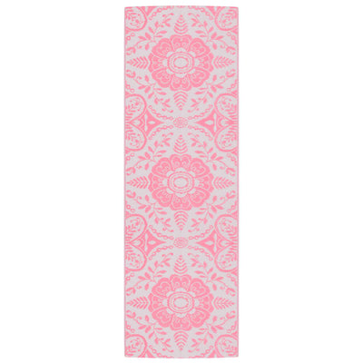 VidaXL Buitenkleed 80x250 cm polypropeen roze