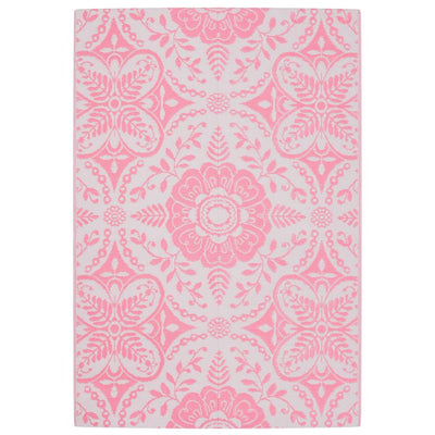 VidaXL Buitenkleed 140x200 cm polypropeen roze