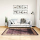 Vidaxl RUG LAVABLE ANTI-SLIP 120x180 cm de color negro y dorado