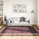 Vidaxl RUG LAVABLE ANTI-SLIP 160x230 cm de color negro y dorado