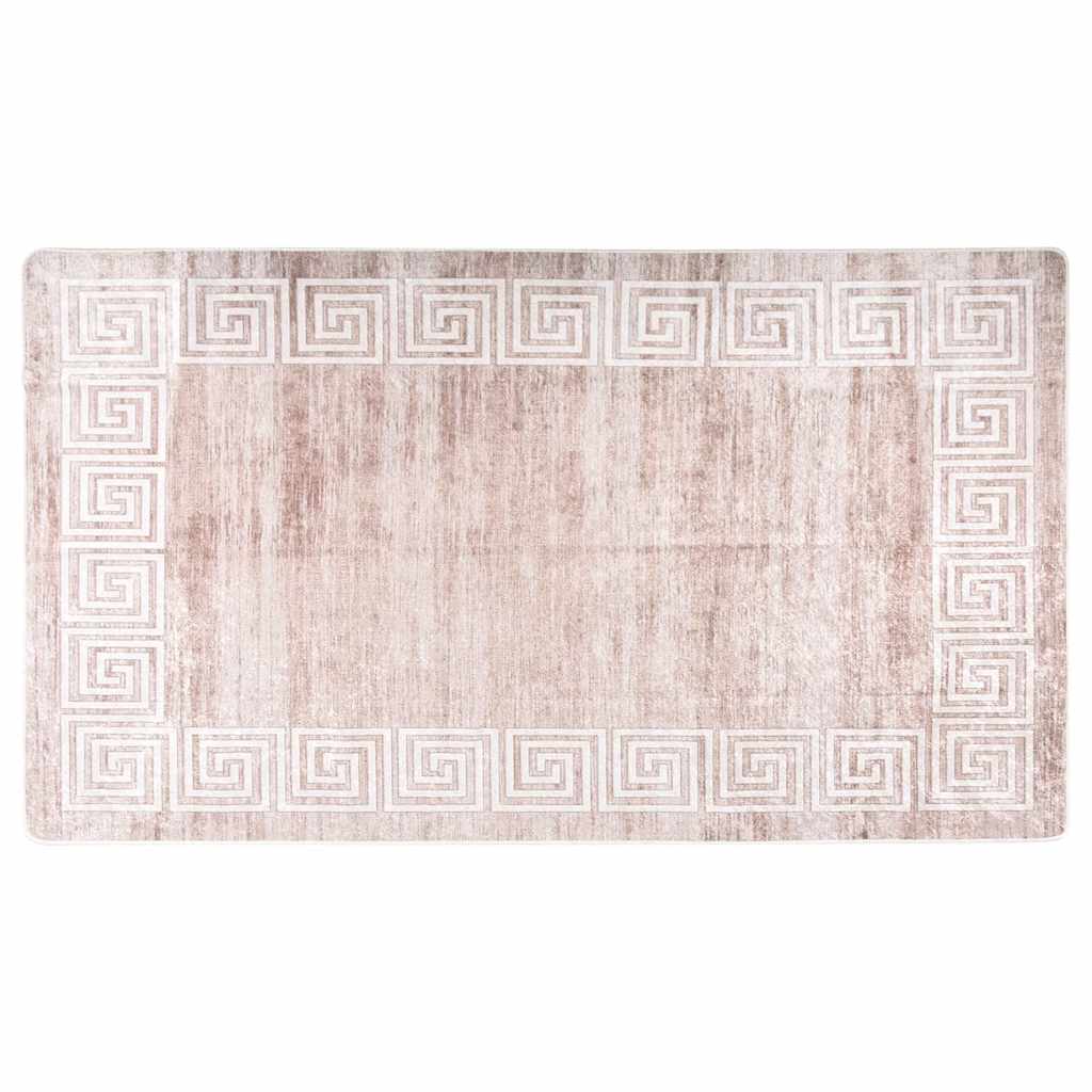 Tappeto vidaxl lavabile anti-slip 190x300 cm beige
