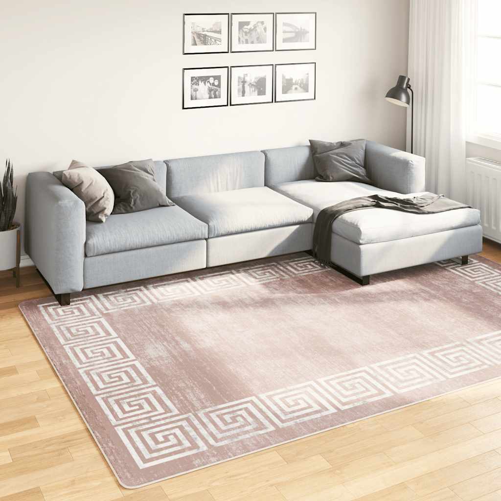 Tappeto vidaxl lavabile anti-slip 190x300 cm beige