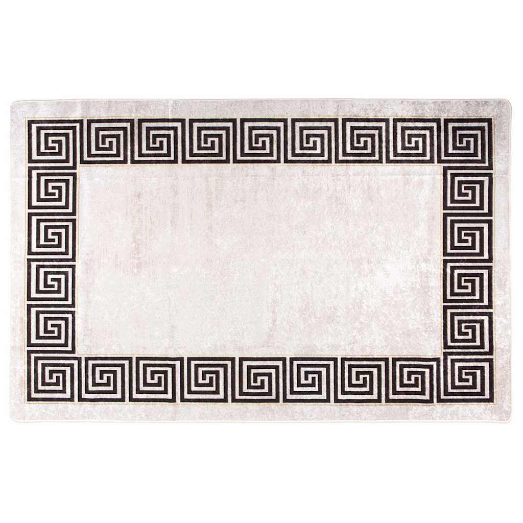 Vidaxl RUG LAVABLE ANTI-SLIP 160x230 cm beige ligero