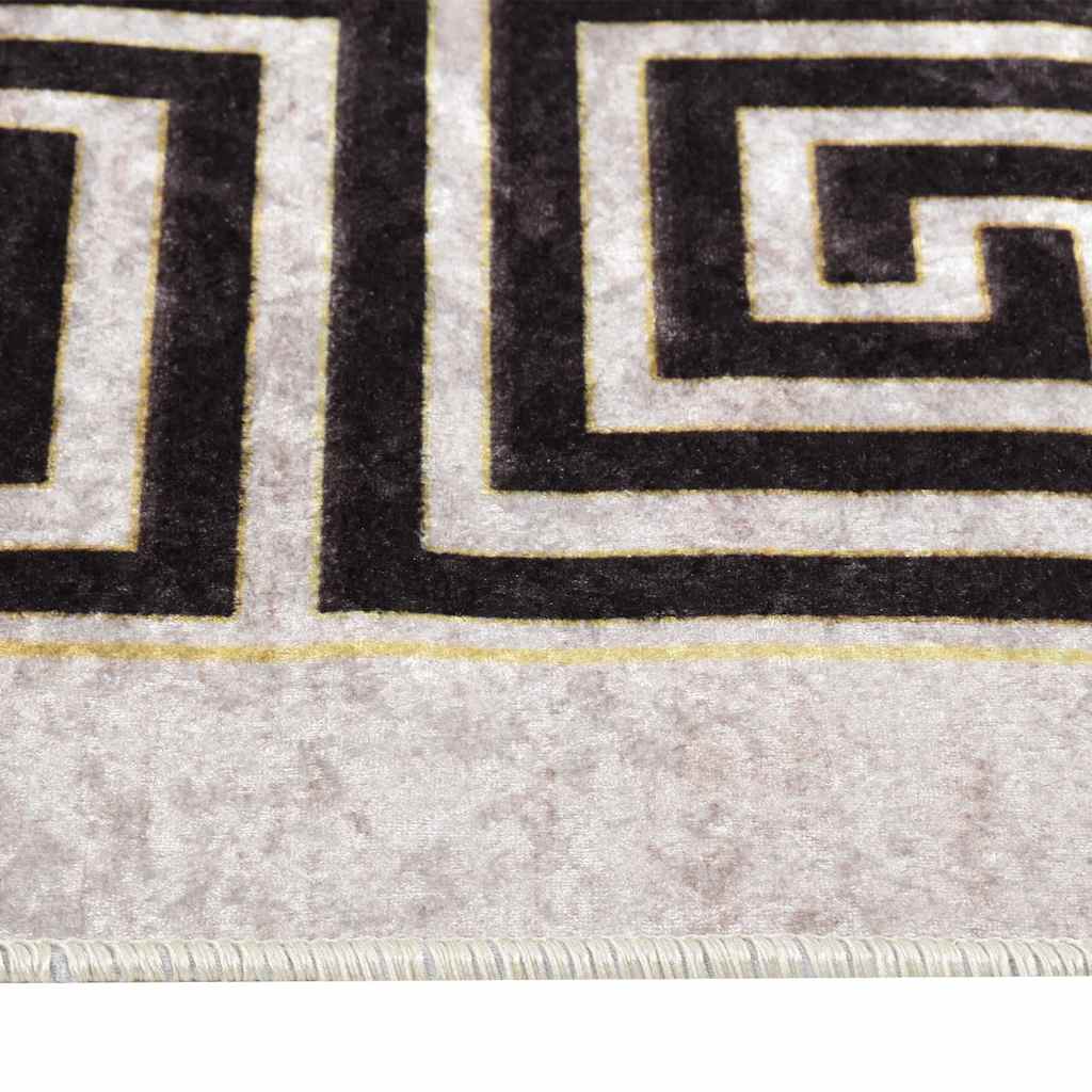 Vidaxl RUG LAVABLE ANTI-SLIP 160x230 cm beige ligero