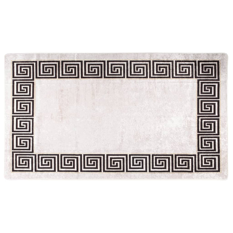 Vidaxl RUG LAVABLE ANTIA 190X300 CM BEIGE LIGE