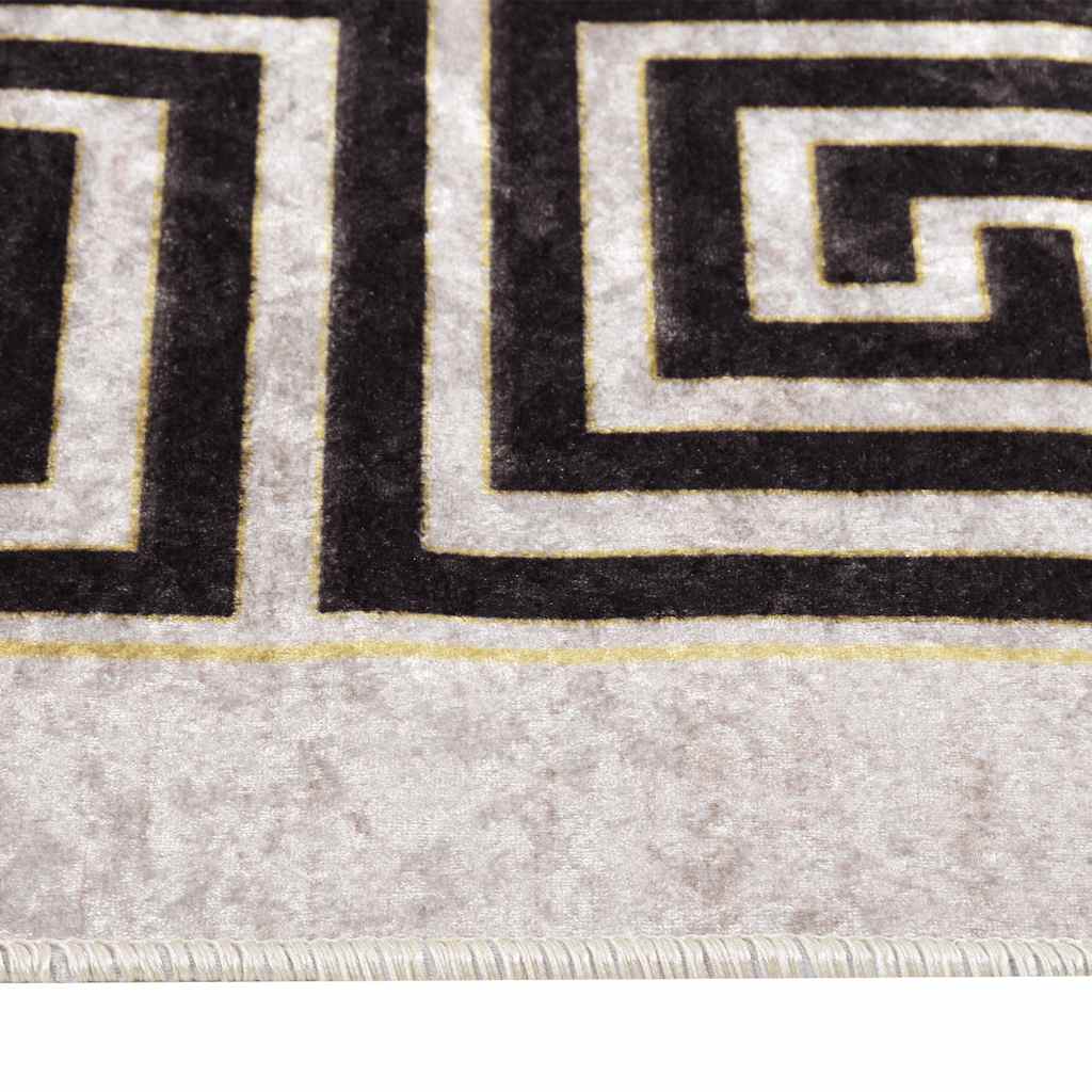 Vidaxl RUG LAVABLE ANTIA 190X300 CM BEIGE LIGE