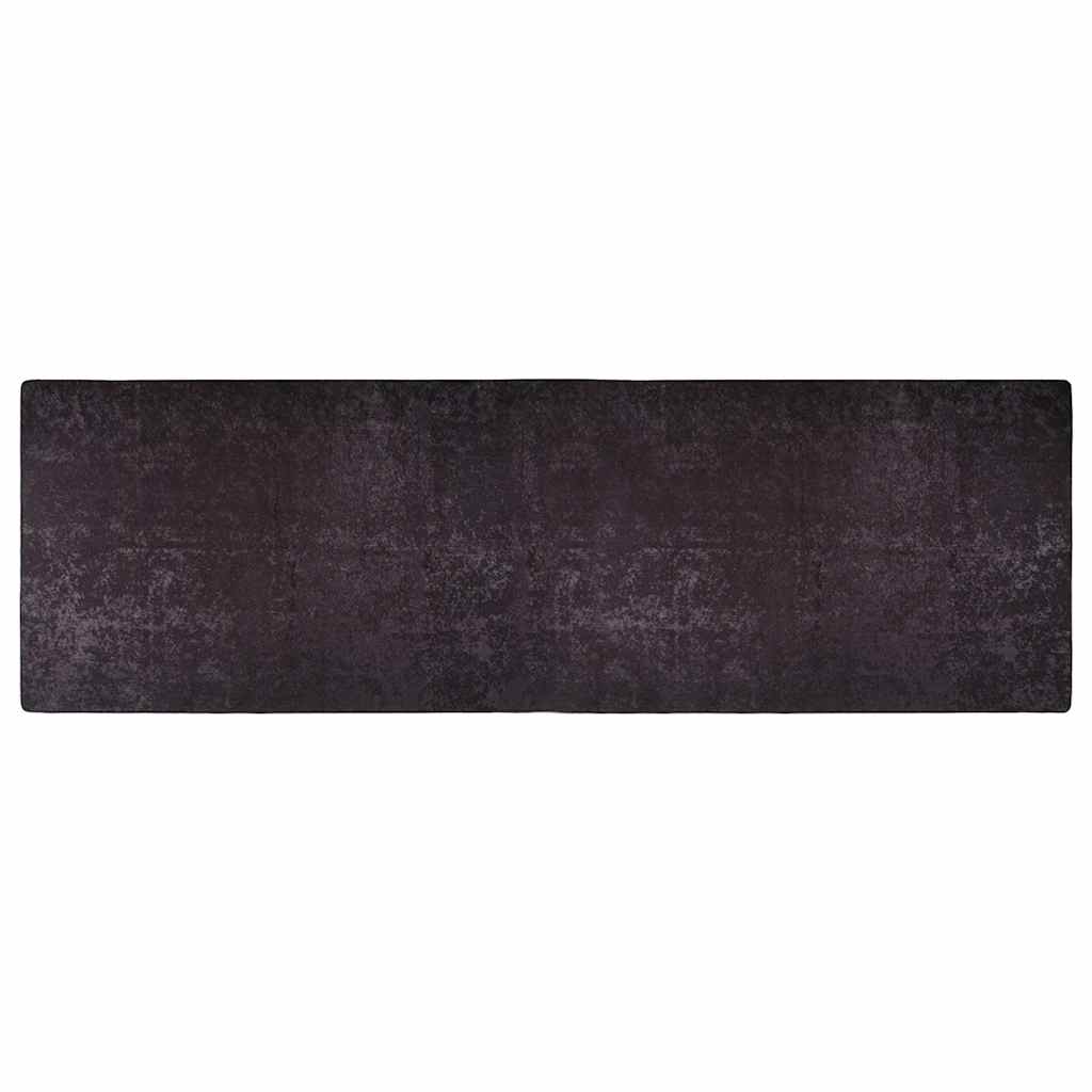 Tappeto Vidaxl lavabile antiscivolo 80x300 cm color antracite