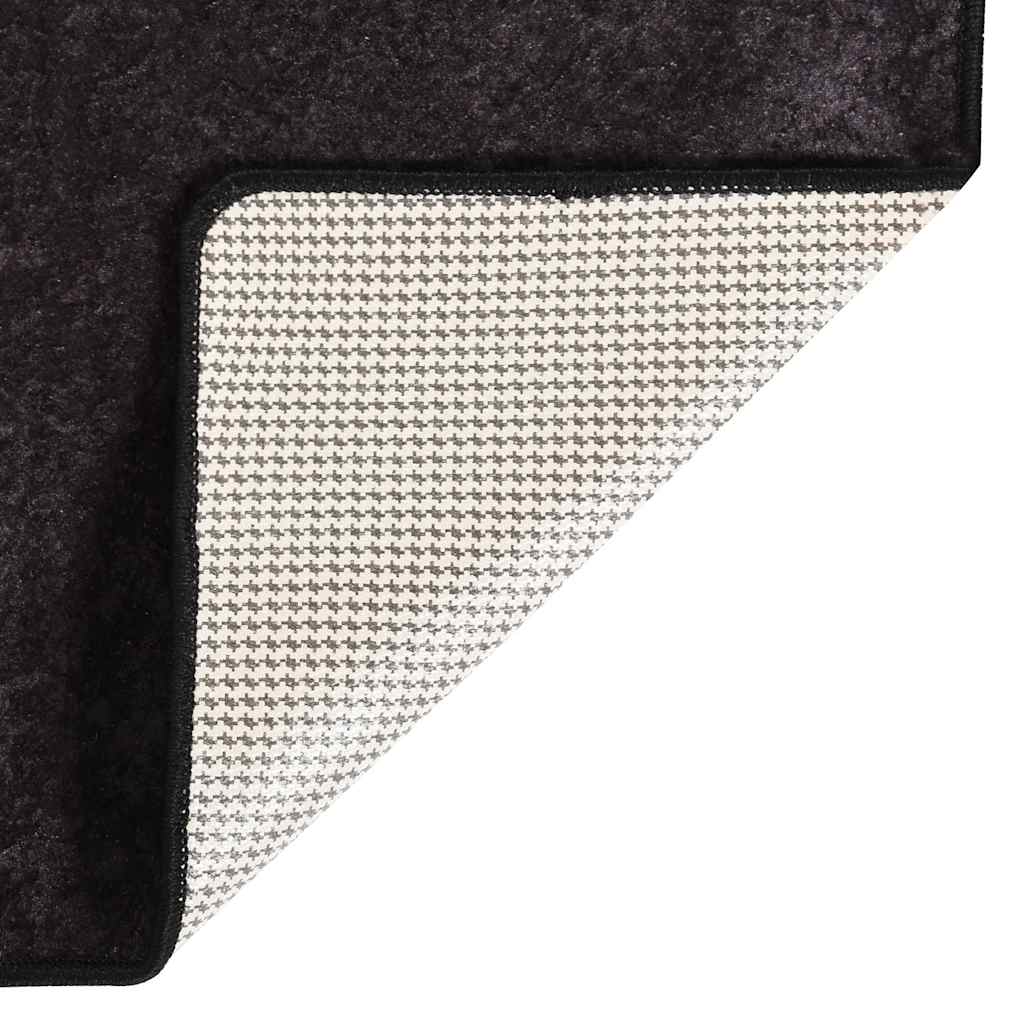 Tappeto Vidaxl lavabile antiscivolo 80x300 cm color antracite