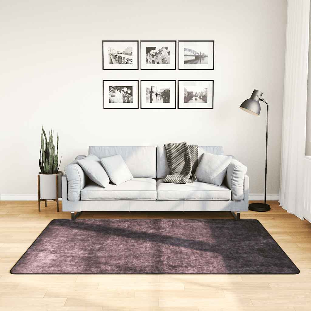 Tappeto vidaxl lavabile antiscivolo 120x180 cm color antracite