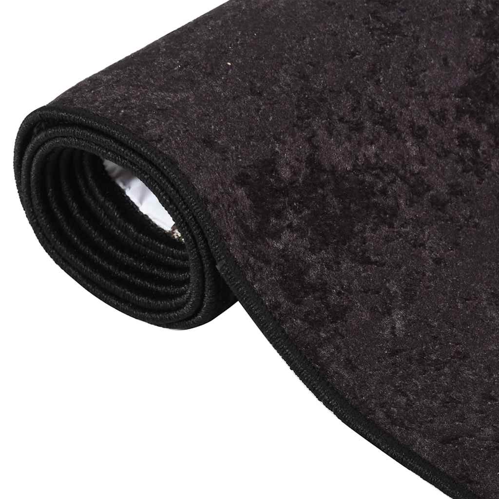 Tappeto Vidaxl lavabile antiscivolo 160x230 cm color antracite