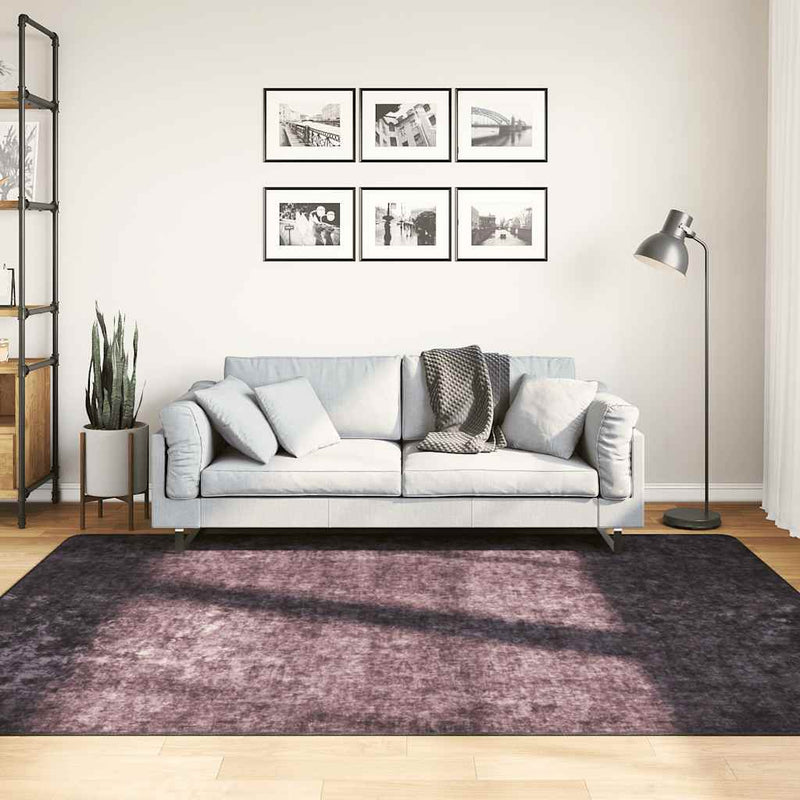 Tappeto Vidaxl lavabile antiscivolo 160x230 cm color antracite