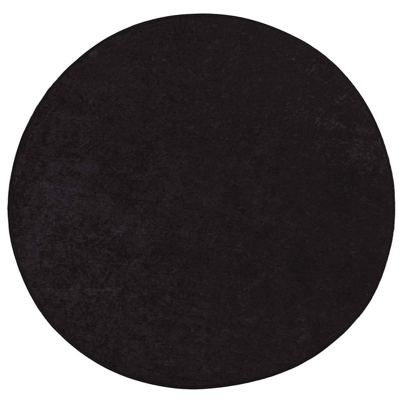 Tappeto vidaxl lavabile antiscivolo Ø120 cm color antracite