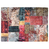 Tappeto vidaxl lavabile patchwork anti-slip 120x180 cm multicolorato