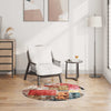 Vidaxl RUG LAVABLE POSTA ANTI-SLIP Ø120 cm multicolores