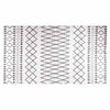 Vidaxl vloerkleed wasbaar anti-slip 190x300 cm zwart en wit