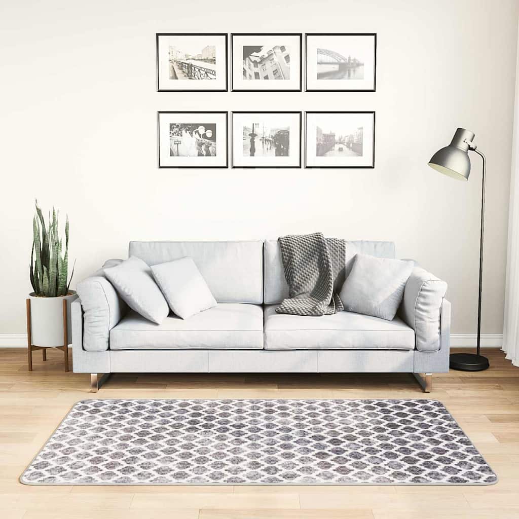 Vidaxl rug washable anti-slip 80x150 cm multi-colored