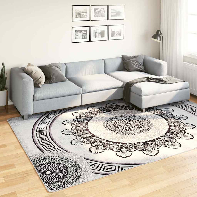 Vidaxl alfombra lavable anti-Slip 190x300 cm multicolores