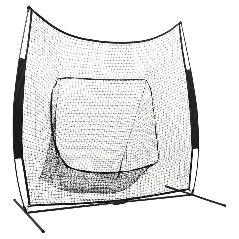 Vidaxl Basebal Softballnet 241x106.5x216 cm metallo