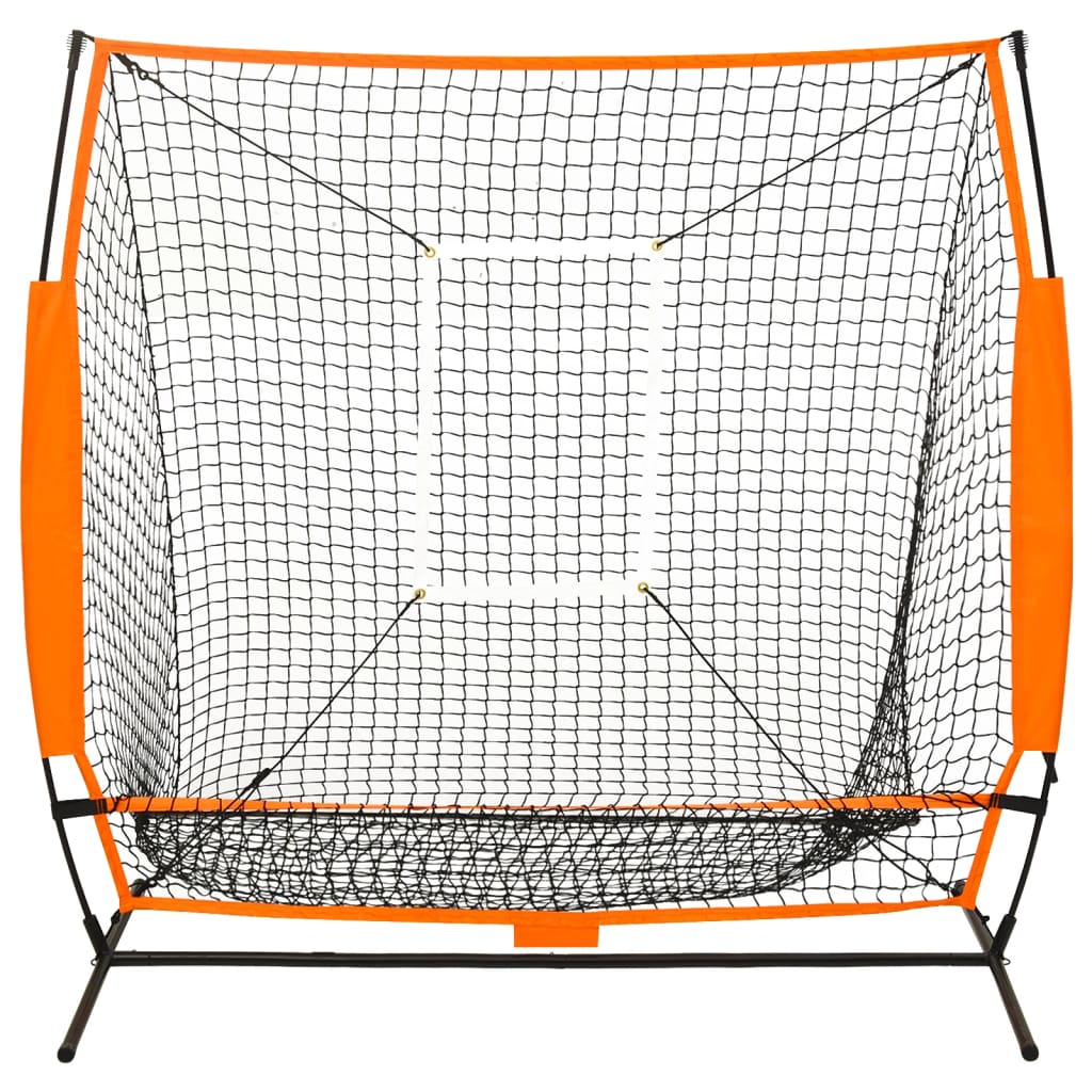 Vidaxl Baseball Training Network 174x76x158,5 cm nero