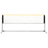 Vidaxl badmintonnet verstelbaar 400x103x94-158 cm metaal