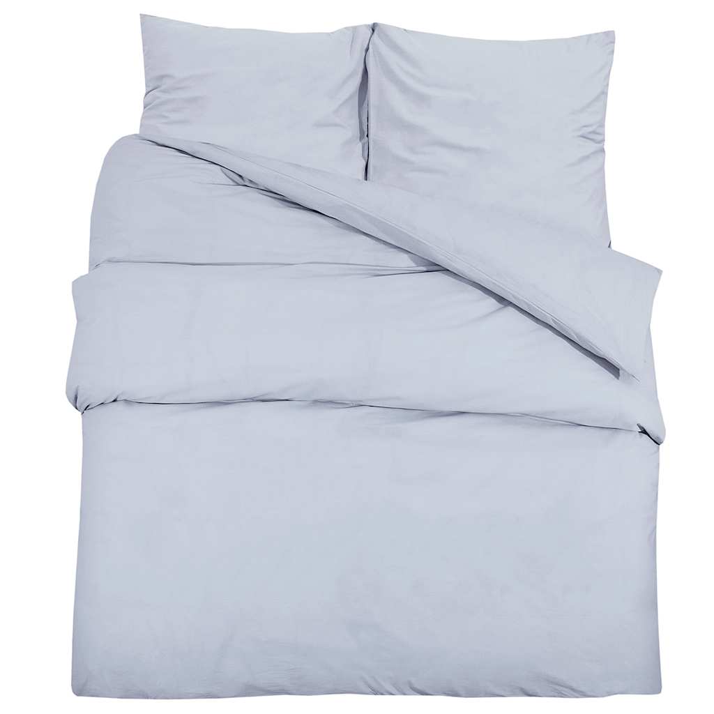 Vidaxl Duvet Superla Set Ligero 200x220 CM Microfibra Gray