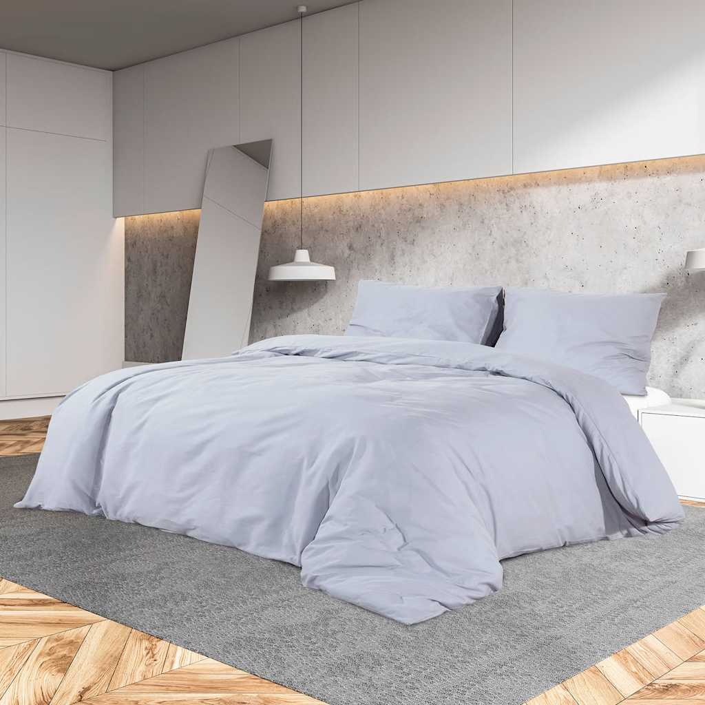 Vidaxl Duvet Superla Set Ligero 200x220 CM Microfibra Gray
