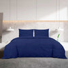 Vidaxx duvet cover set 155x220 cm microfibre navy blue