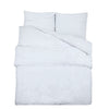 Vidaxl Duvet Overlay Set leggero da 240x220 cm bianco in microfibra