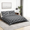 Parure copripiumino Vidaxx 140x200 cm cotone grigio