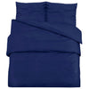 Parure copripiumino Vidaxx 200x220 cm cotone blu navy