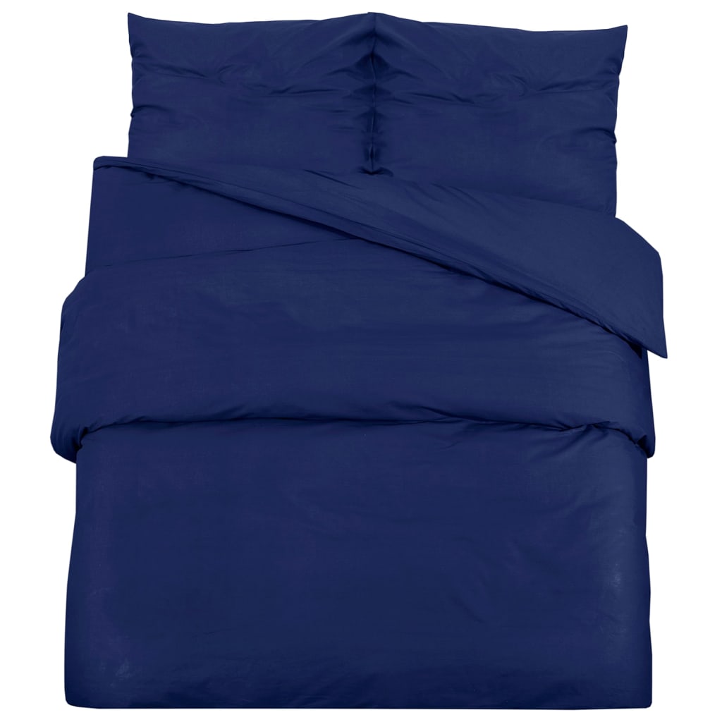 Parure copripiumino Vidaxx 200x220 cm cotone blu navy