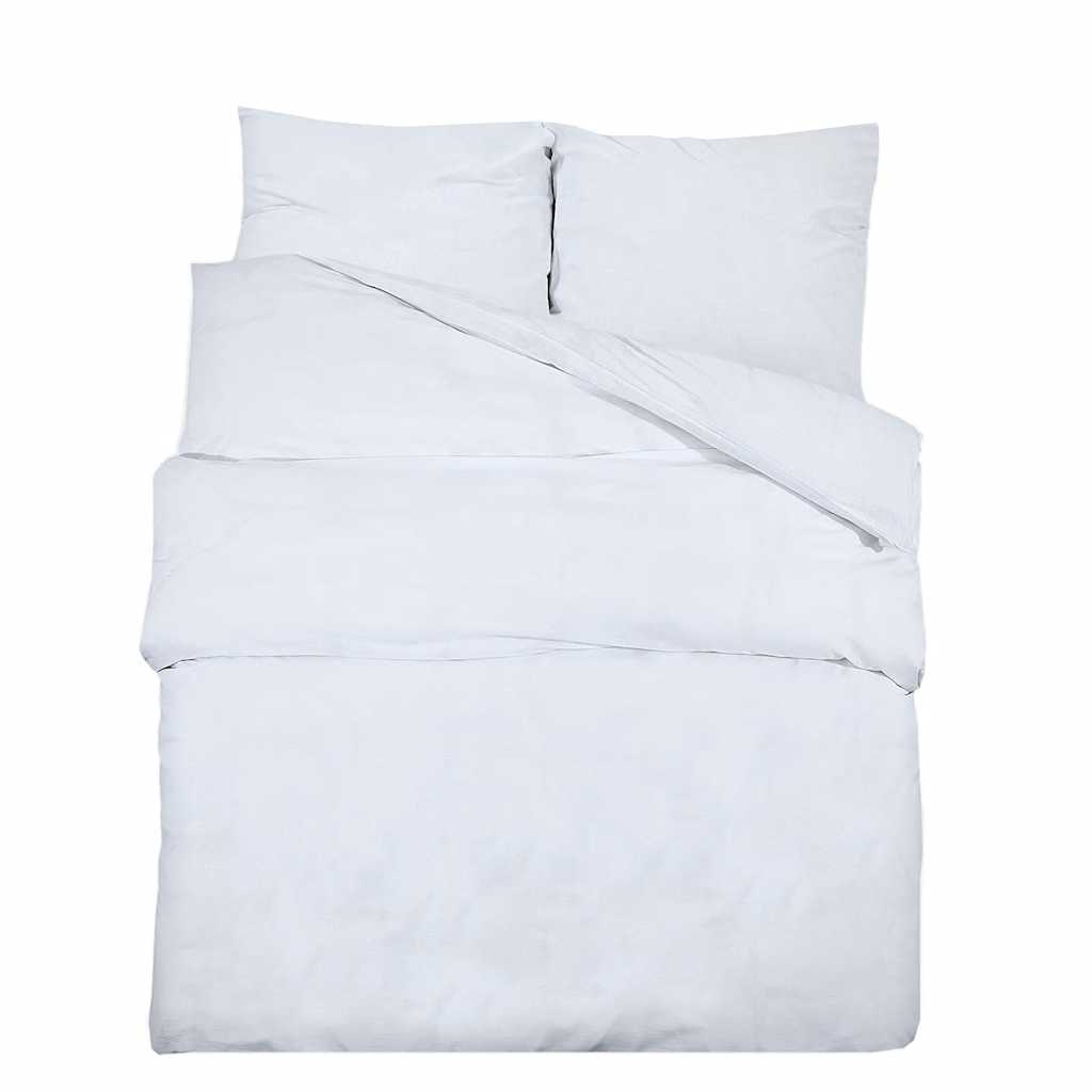 Vidaxx juego de funda nórdica 155x220 cm algodón blanco