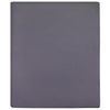 Jersey de hojas ajustadas de Vidaxl 180x200 cm de algodón antracita