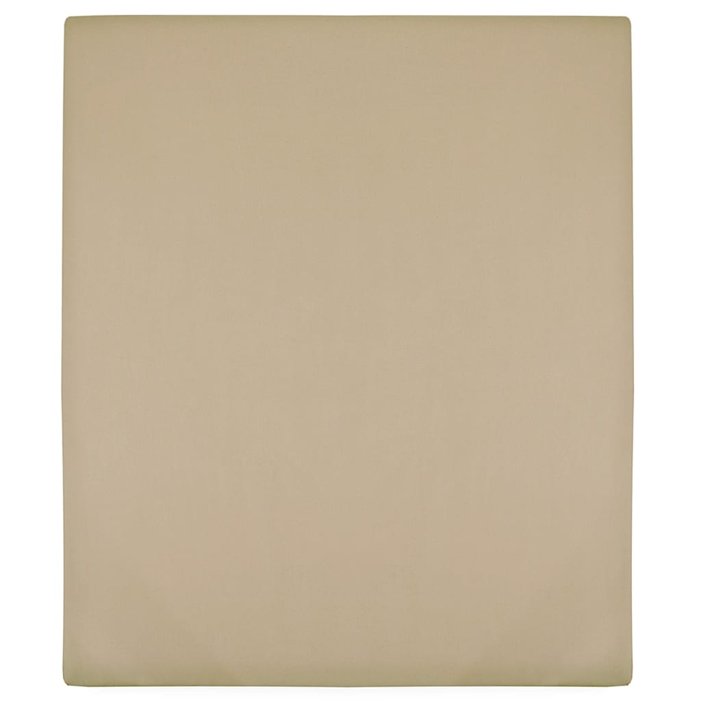 Jersey de hojas de Vidaxl 2 ST 140x200 cm de algodón