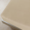 Fogli montati Vidaxl Jersey 2 St 180x200 cm Cotton Taupe