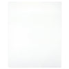 Jersey de hojas ajustadas de Vidaxl 90x200 cm de algodón blanco
