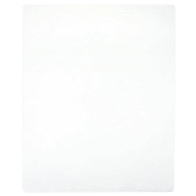 Jersey foglio a monte Vidaxl 160x200 cm di cotone bianco