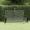 Vidaxl voetbalrebounder voetbaldoel 2-in-1 202x104x120 cm staal