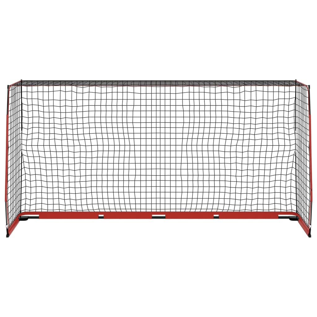Vidaxl voetbaldoel 366,5x91x183 cm staal