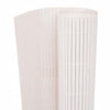 Vidaxl Garden Fencing Doble -lado de 110x400 cm blanco