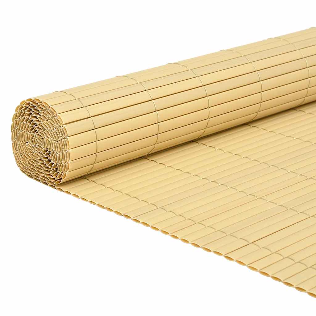 Vidaxl Garden Fencing Doble -lados de 110x400 cm amarillo