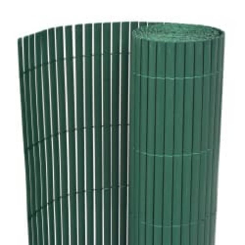 Recinzione da giardino bifacciale Vidaxx 110x500 cm verde