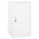 Vidaxl zadelkast 53x53x105 cm staal wit