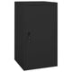 VIDAXL SELLA SELLA 53X53X105 CM Acciaio nero
