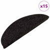 Vidaxl tappetini per autoadesivo 15 st 56x17x3 cm antracite -colorato