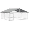 Vidaxl Dog Kennel con tetto 300x300x150 cm