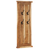 Vidaxl Racks 2 PCS 38x100 cm de madera de acacia sólida