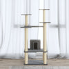 Vidaxl Cat Grakeding Post con graffi di sisal 110 cm grigio chiaro