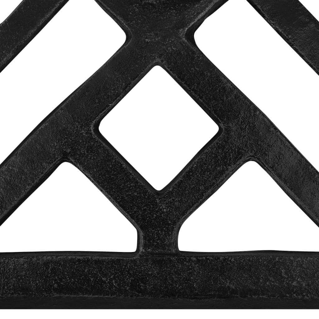 Vidaxl Parasol Foot 44x44x31 cm in ghisa nera