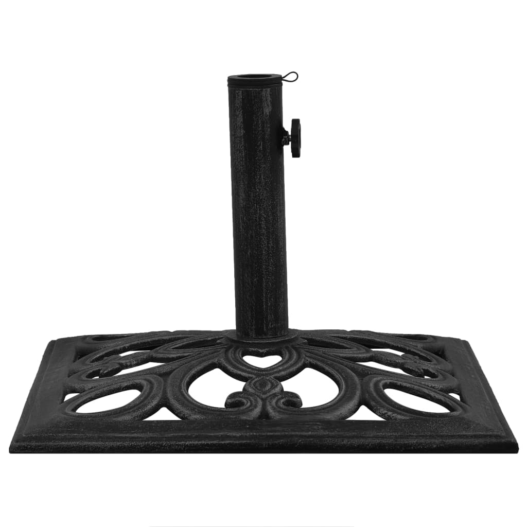 Vidaxl Parasol Foot 47x47x33 cm de hierro fundido negro